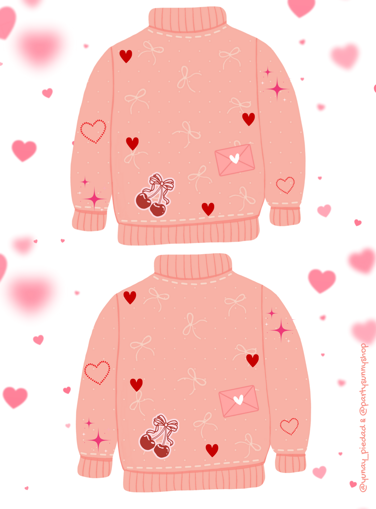 Personalized Pink Valentine Jacket