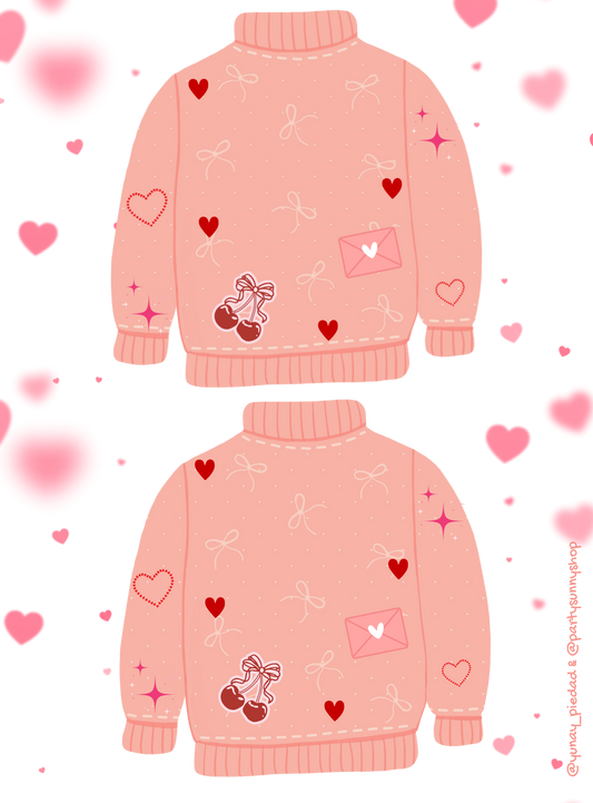 Personalized Pink Valentine Jacket